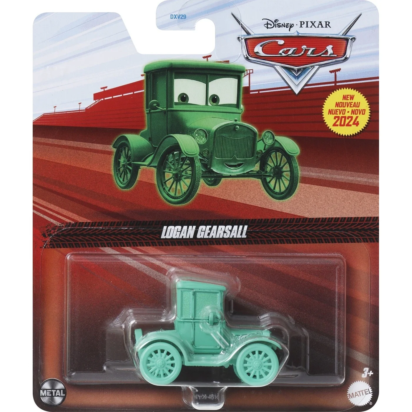 Машинка Cars Герои мультфильмов коллекционная Логан Гирзалл HTY09