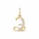 Подвеска Diamant online, красное золото, 585 проба, фианит