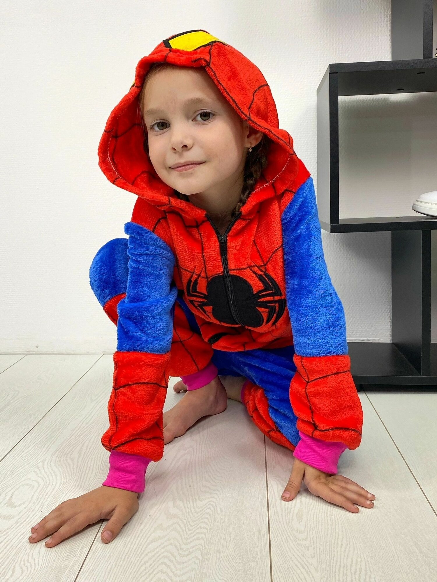 Кигуруми SABO textile размер 120 красный синий