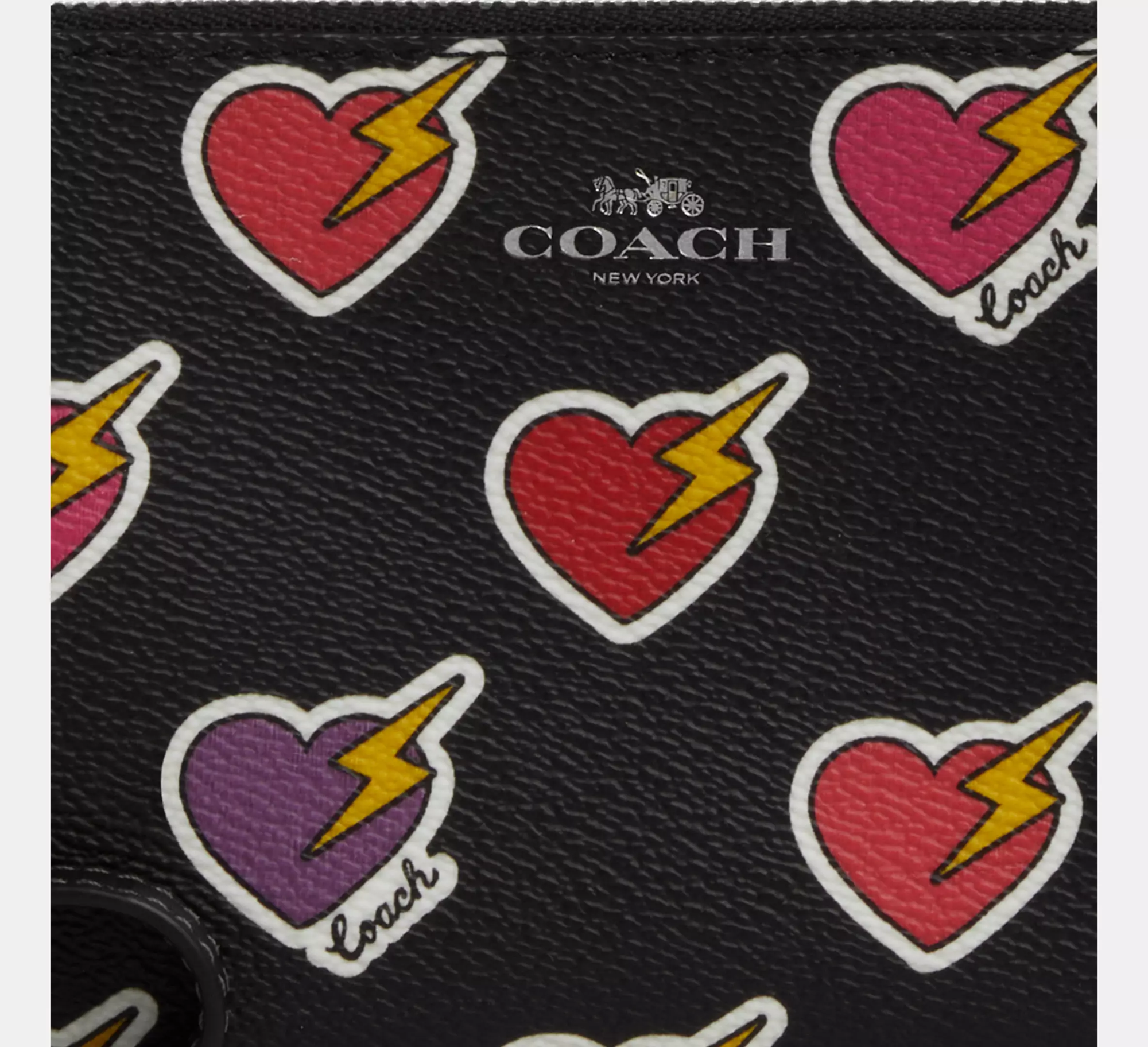 Кошелек Coach, черный — фото 1