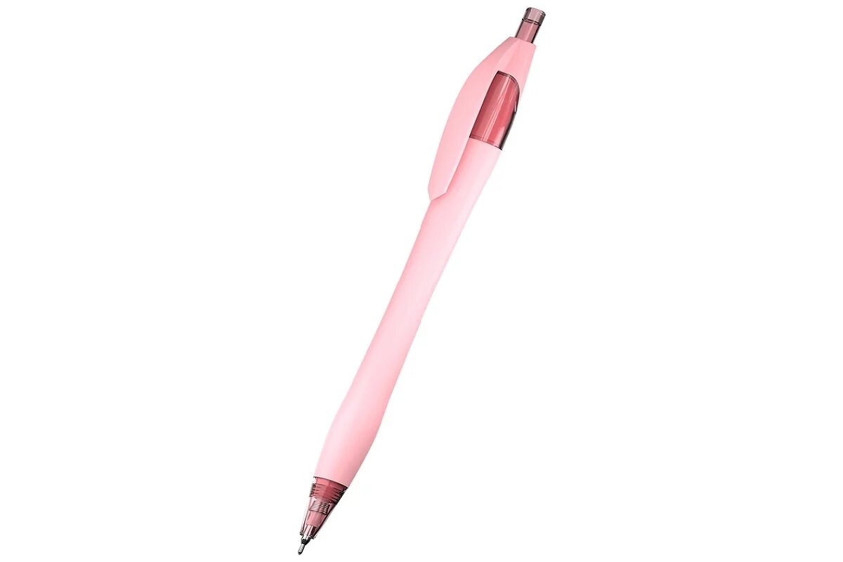 Автоматическая шариковая ручка Digno Vibro 07 мм чернила красные VIBRO-RED (в ассортименте) - 1 шт.