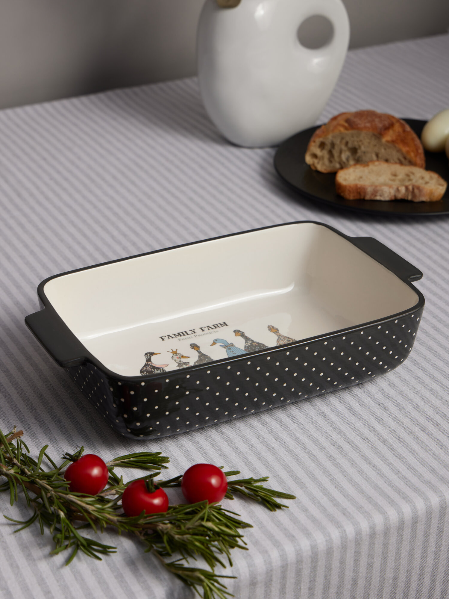 Форма для запекания Agness  Family Farm   2 8 л  керамическая