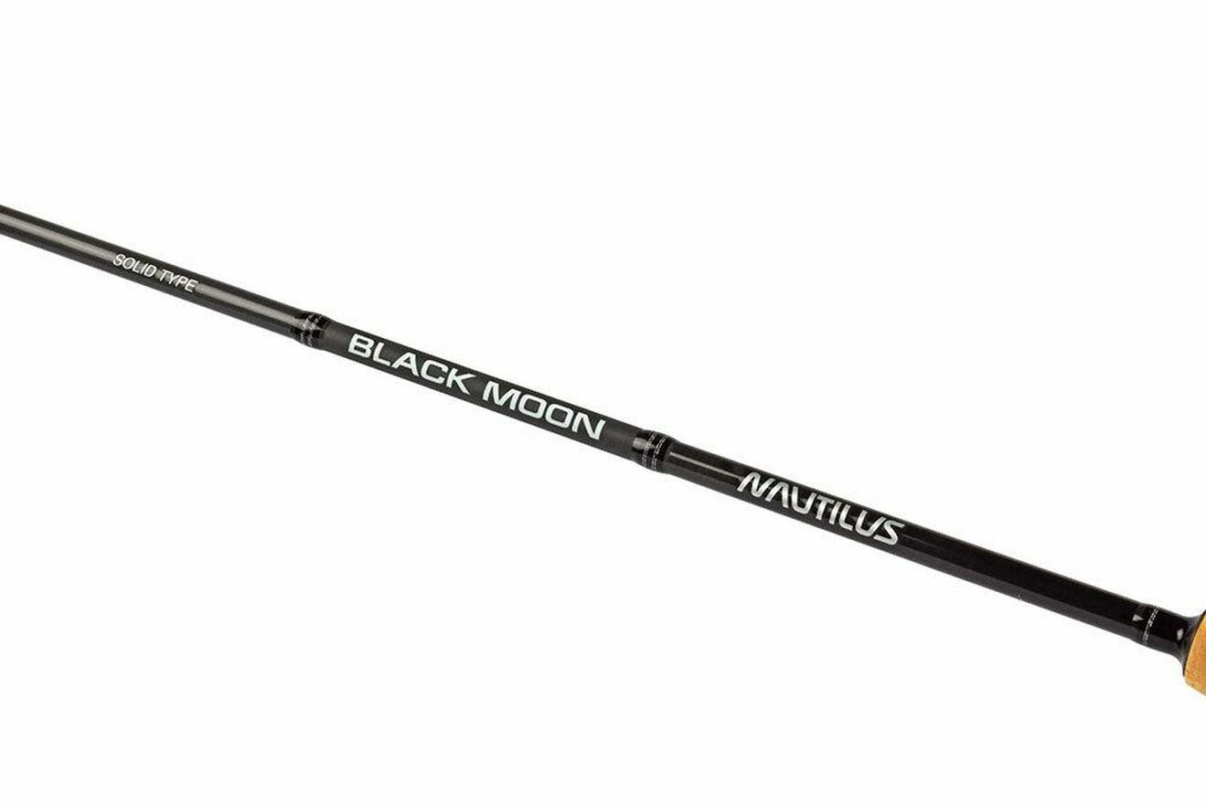 Удилище Nautilus Black Moon, спиннинговое, штекерное, строй быстрый, длина 1.91 м, вес 88 г — фото 1
