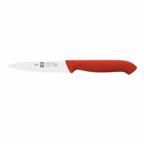 Нож для овощей 100/210 мм. красный HoReCa Icel