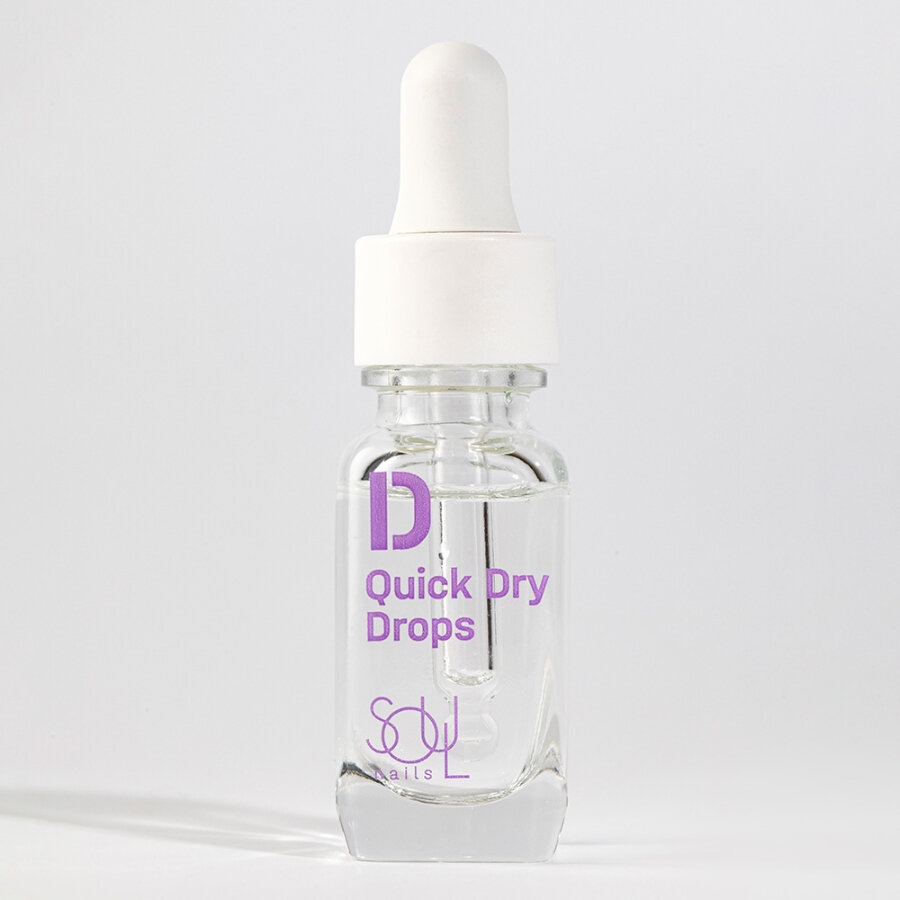 Сушка для лака SOULnails Quick Dry Drops, 12,5 мл