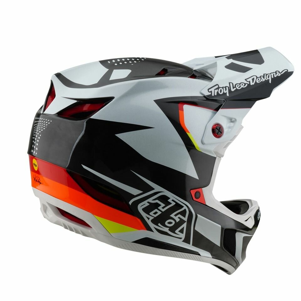 Велошлем Troy Lee Designs D4 Carbon Optic Black 2025, (139040005)-XL — фото 1