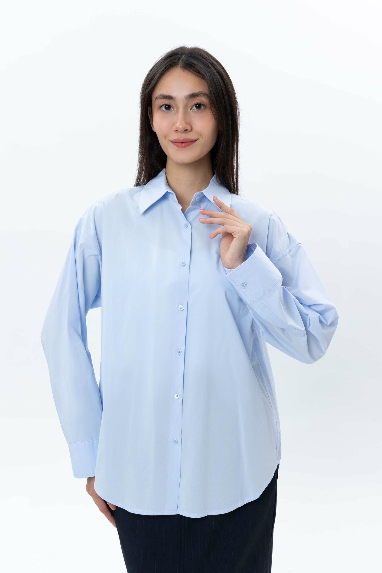 Рубашка TERRA PRO, размер XL, blue