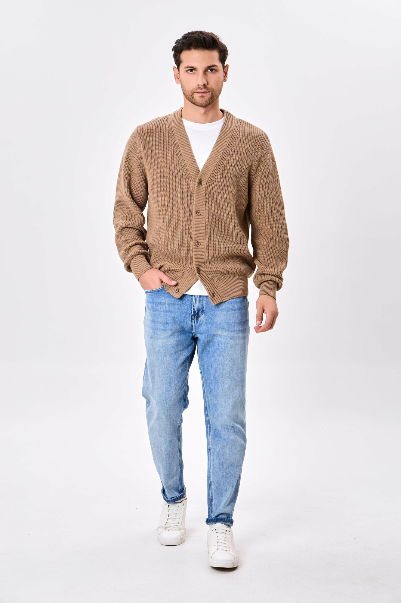 Джинсы зауженные TERRA PRO, размер 29, light blue — фото 1