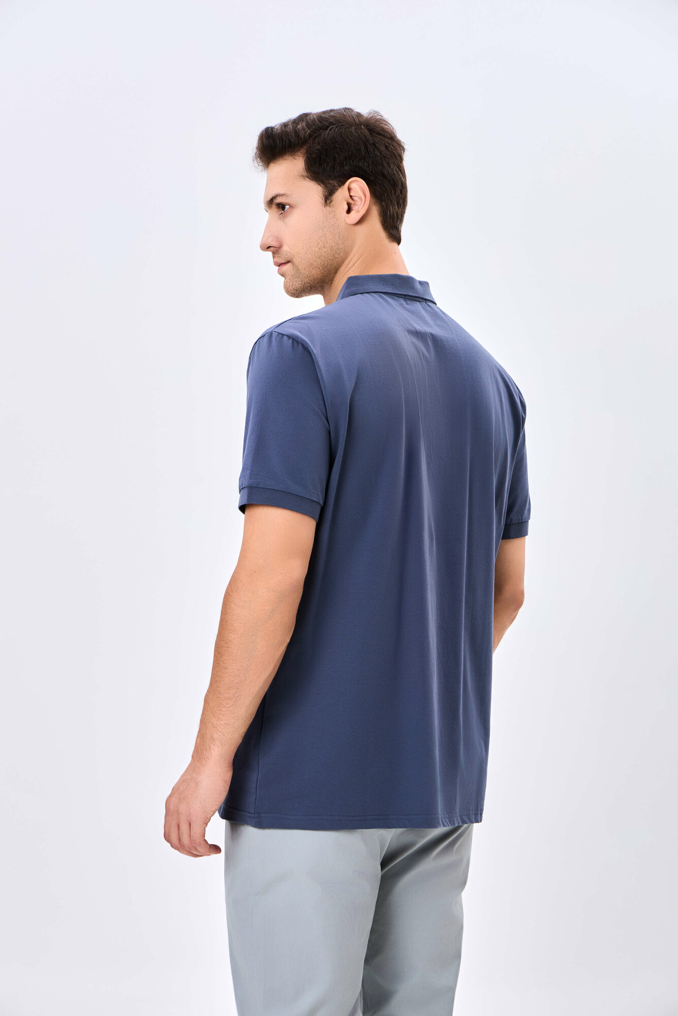 Поло спортивное TERRA PRO, размер M, blue — фото 1