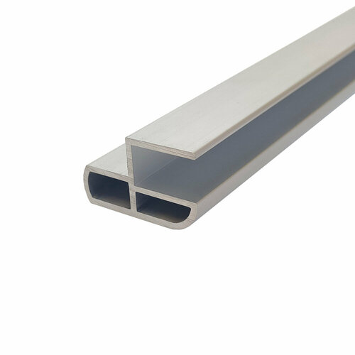 Профиль боковой ответка А 12мм 1м пайол лодка ПВХ Алюминий