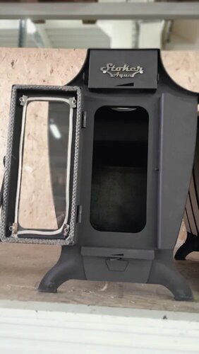 Изображение товара Печь Ермак Stoker 120Aqua-G, с водяным контуром, для дачи и дома,