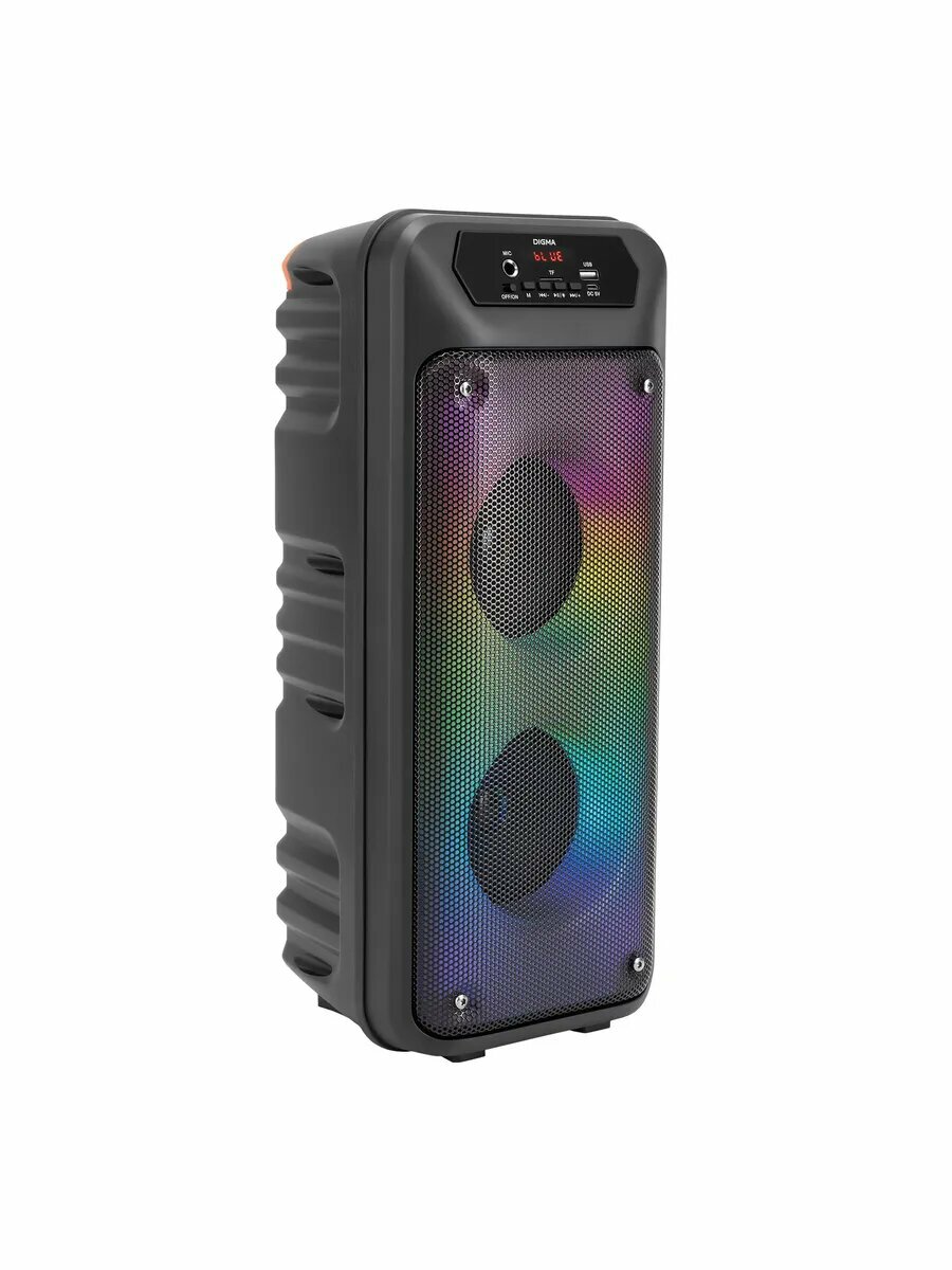 Минисистема Digma D-MC1705 40 Вт Bluetooth TWS 1500 мАч — фото 1