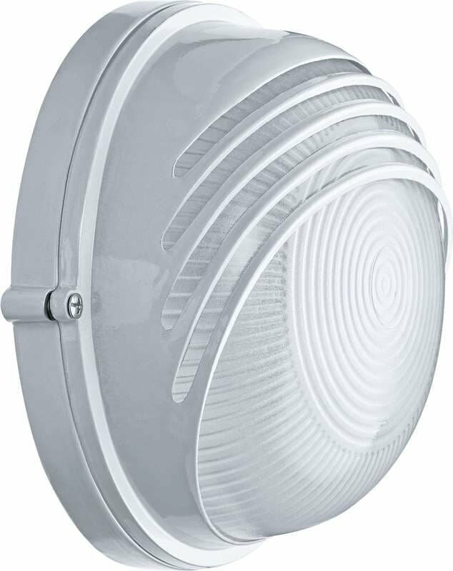 Navigator Светильник ЛОН 94 817 NBL-R3-60-E27/WH 1х60Вт E27 IP54 (аналог НПБ 1307 бел. круг ресн. 60Вт) Navigator