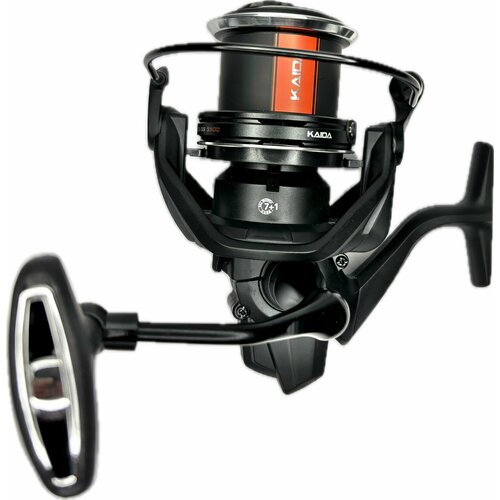 Катушка карповая Kaida TOURNDS GS6500, 7+1BB, 4,1:1, нагрузка на фрикцион 10,5kg, 80см за оборот