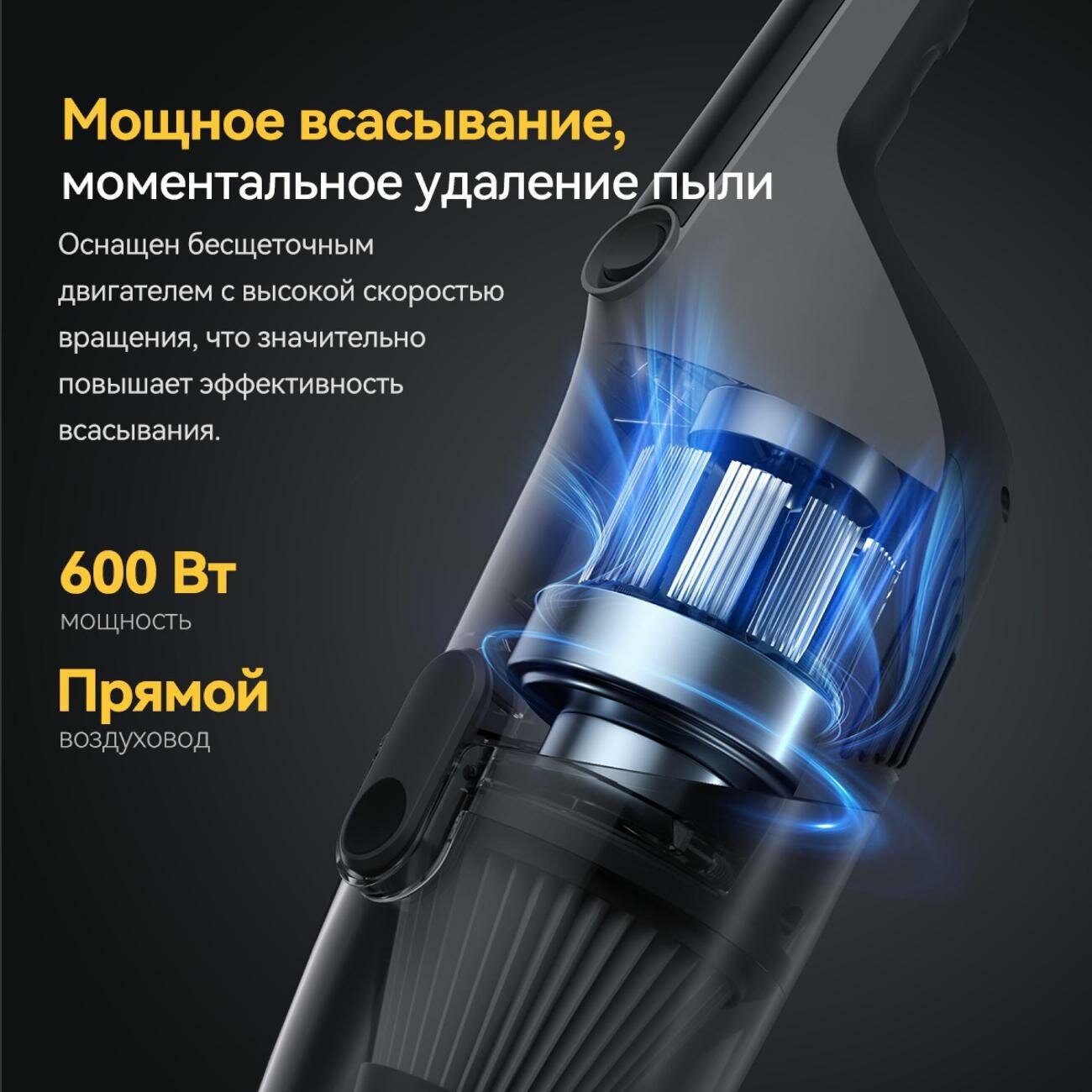 Ручные Вертикальные Пылесосы Xiaomi Пылесос ручной (handstick) Deerma Combo DX600S