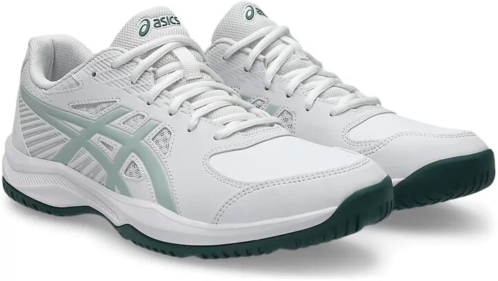 Кроссовки ASICS COURT SLIDE 4, размер 9 US, белый/голубой — фото 1