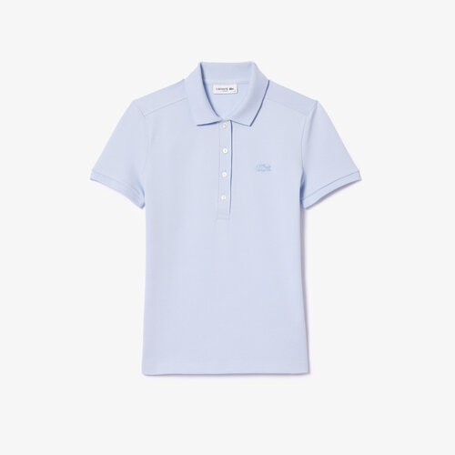 Поло LACOSTE, размер T40, фиолетовый