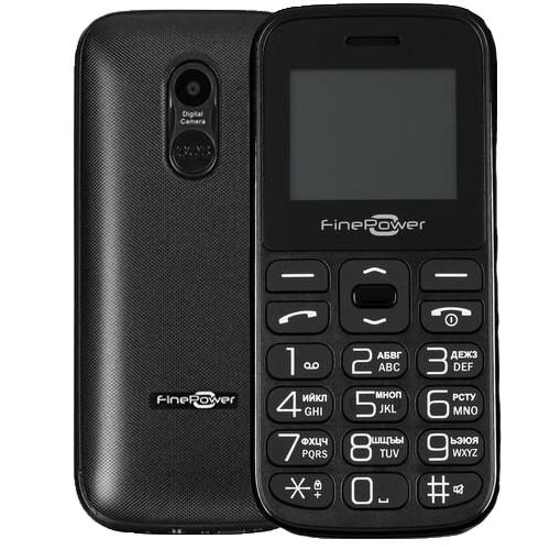 FinePower SR281, 2 micro SIM, черный sim адаптер finepower nmnsmset