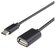 Переходник/адаптер Atcom USB OTG - USB Type-C (АТ4716), длина 0.1...