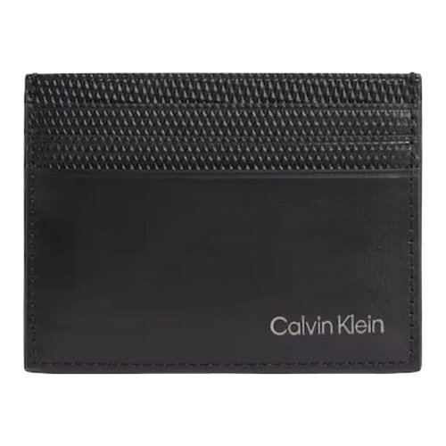 Картхолдер CALVIN KLEIN фактура гладкая черный 4549₽