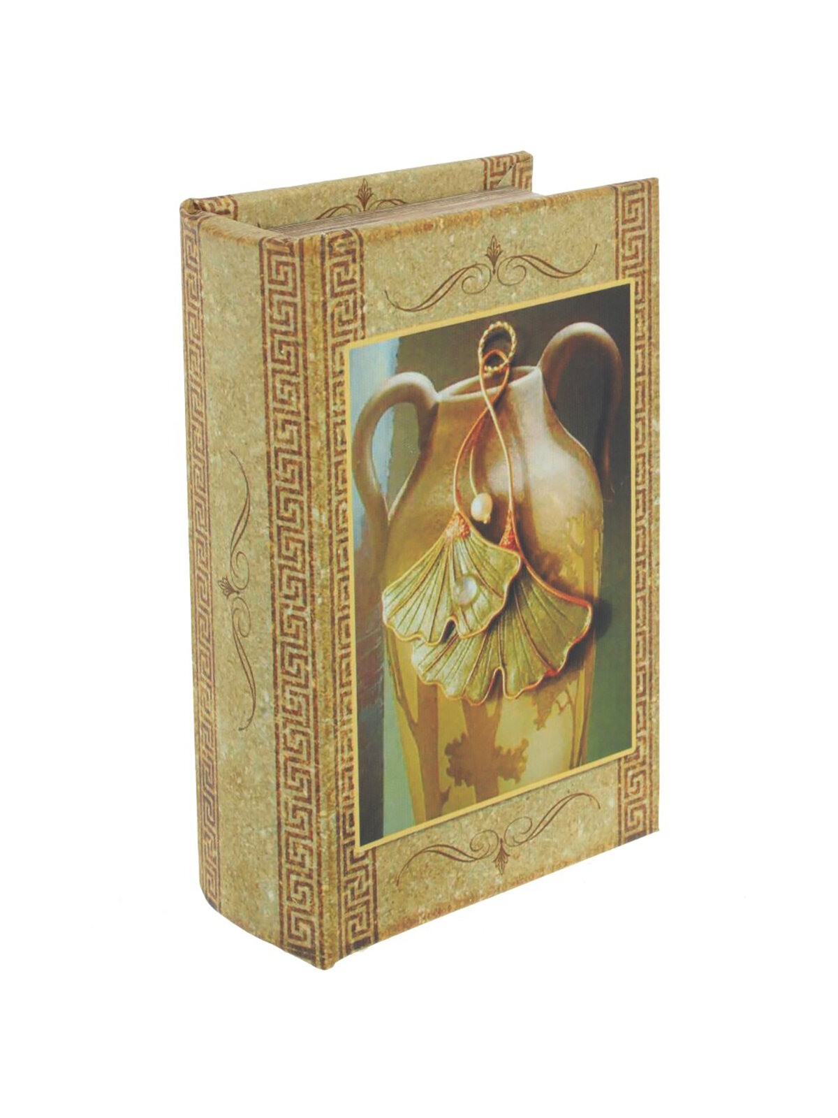 Шкатулка-книга для украшений Remecoclub, 11x17x5 см, деревянная