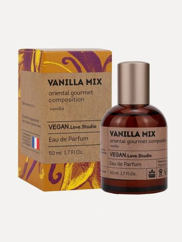 Изображение товара Vegan Love Studio Vanilla Mix (Vanilla Blend), вода туалетная, 50мл