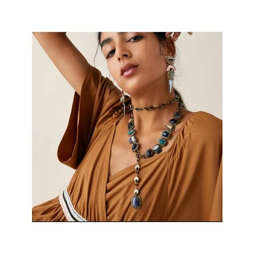 Колье ZULTANIT, длина 70 см, желтый