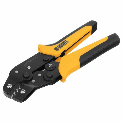 Клещи для обжима неизолированных наконечников НК и НВ разъемов РП 025 - 25 мм2 Denzel 2540₽