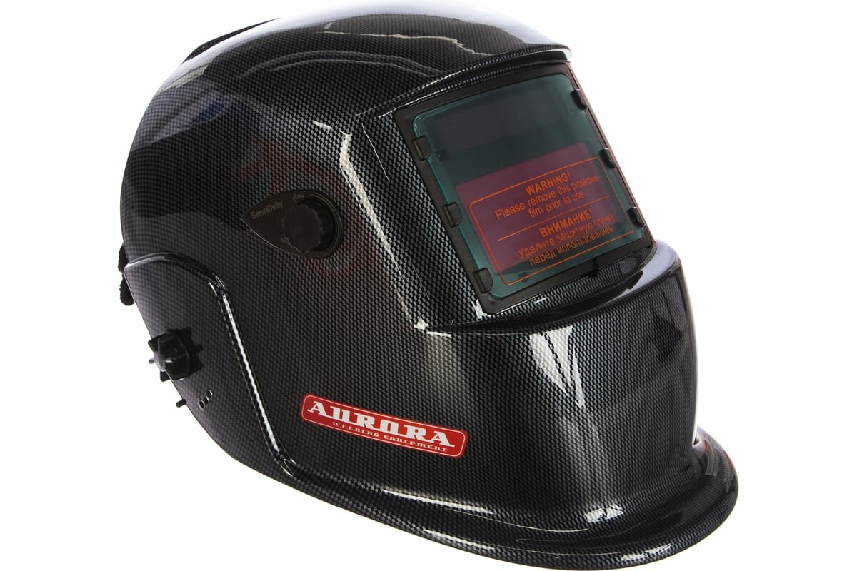 Aurora Маска сварщика "Хамелеон" A777c _9-13DIN CARBON 6756 — фото 1