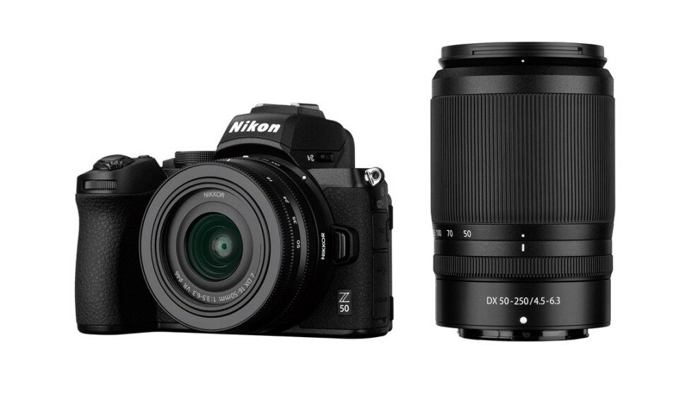 Цифровая фотокамера Nikon Z50 Kit 16-50mm f/3.5-6.3 V + 50-250 VR