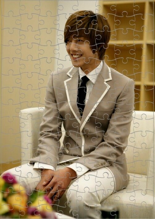 Пазл Мальчики краше цветов, Boys Over Flowers №4, А4