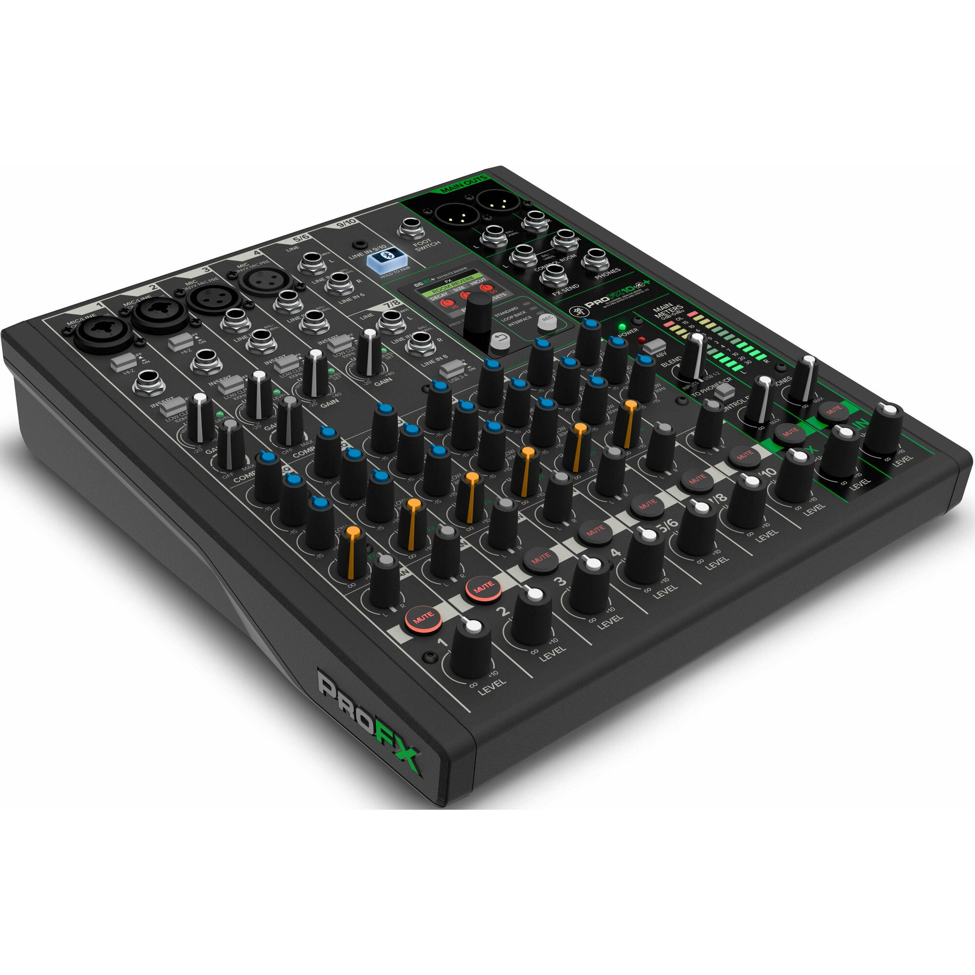 Аналоговый микшер MACKIE ProFX10v3+ — фото 1