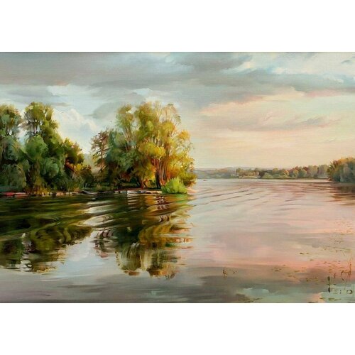 Алмазная мозаика на подрамнике ( 40 х 50см ) 