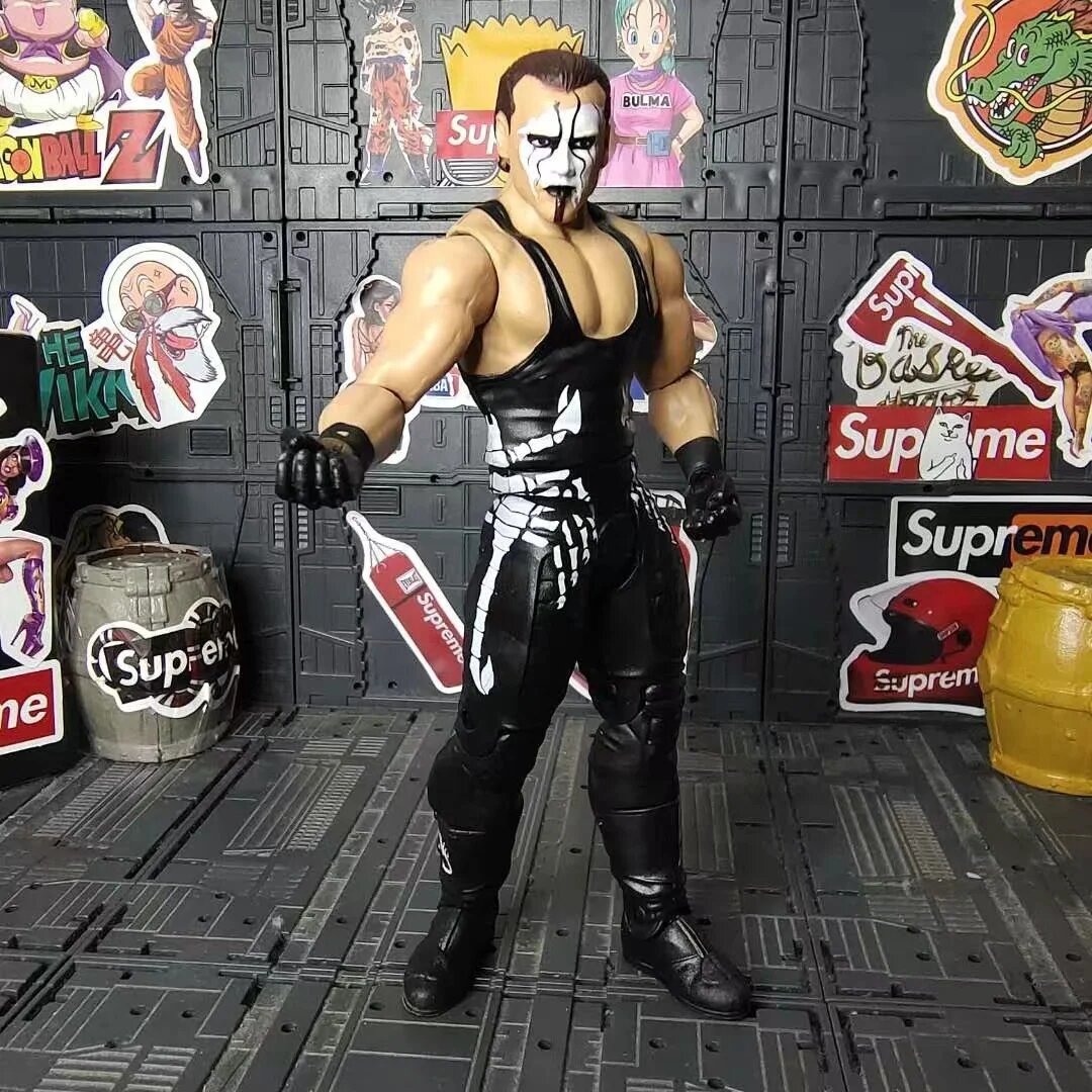 WWE AEW WWE HHH STING Фигурки, 6.5inch, Черный, Унисекс