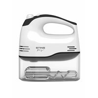 Миксер STINGRAY MX2016, пластик, мощность 1200Вт, 5 скоростей, белый