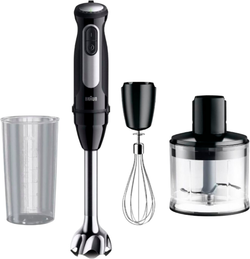 Блендер Braun MQ55236MBK мощность 1000Вт 21 скорость электронное управление колка льда