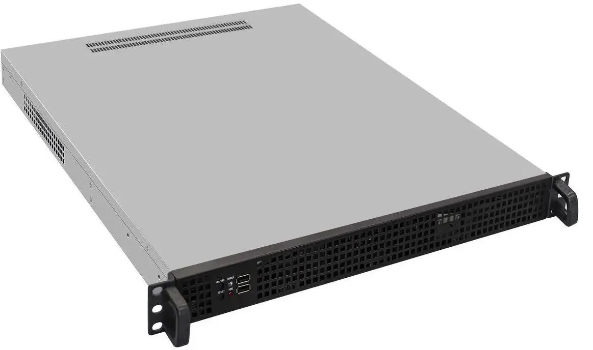 Корпус серверный 1U Exegate EX293171RUS RM 19", глубина 550, БП 1U-1000ADS, USB - фото №1