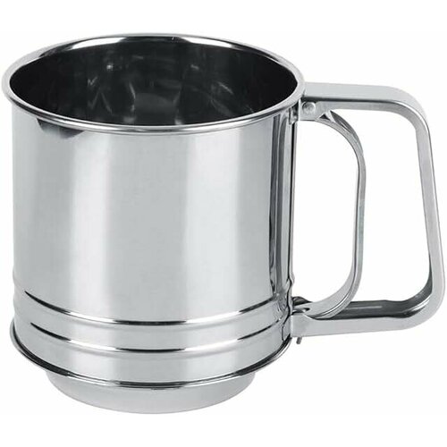 Кружка-ситосито 250 гсито для просеивания муки какао сахарной пудры 432₽