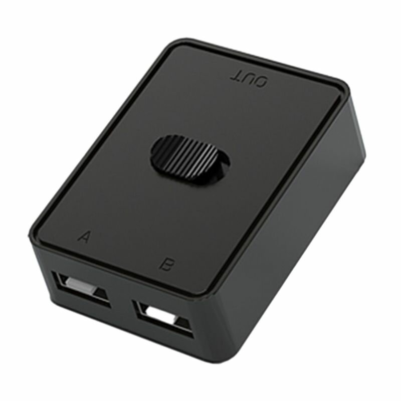 Переключатели USB3.0 Двунаправленный USB-переключатель2 входа 1 выход / 2 коммутатора Компьютеры с общей клавиатурой и мышью