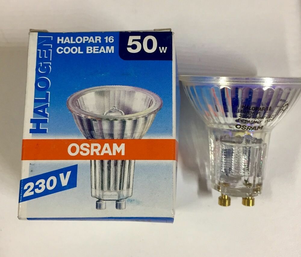 Лампа галогенная OSRAM Halopar 16 64826 FL GZ10 PAR16 50Вт
