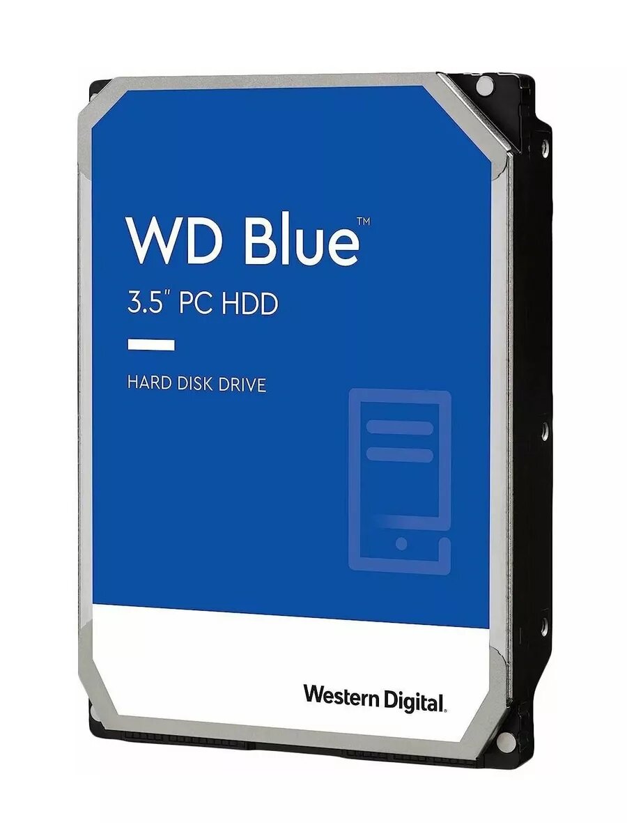 Жесткий диск WD SATA-III 2TB 20EARZ Desktop Blue 64Mb 3.5" — фото 1