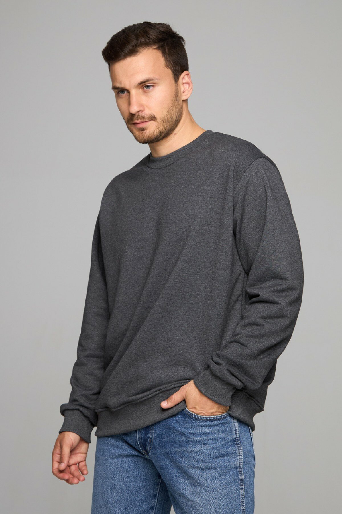 Свитшот Магазин Толстовок, размер 3XL-56-Unisex-(Мужской), , серый