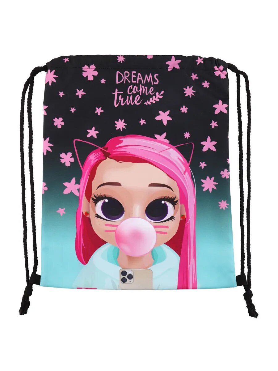 Мешок для обуви для девочек