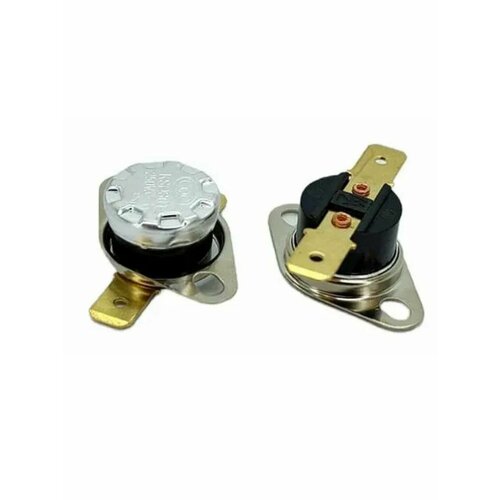 Термостат KSD-301 16А нормальнозамкнутый 85 градусов с подвижным фланцем 2 шт Ф 297₽