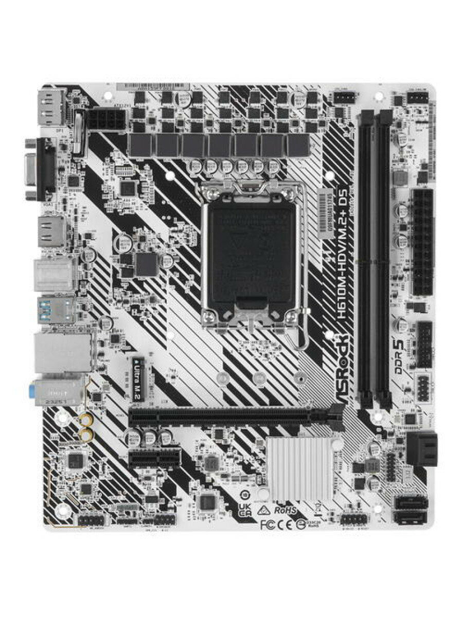 Материнская плата ASRock H610M-HDV/M.2+ D5