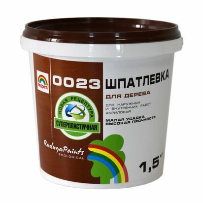 Шпатлевка для дерева ВДАК Радуга 0023 сосна 05 кг (142898)
