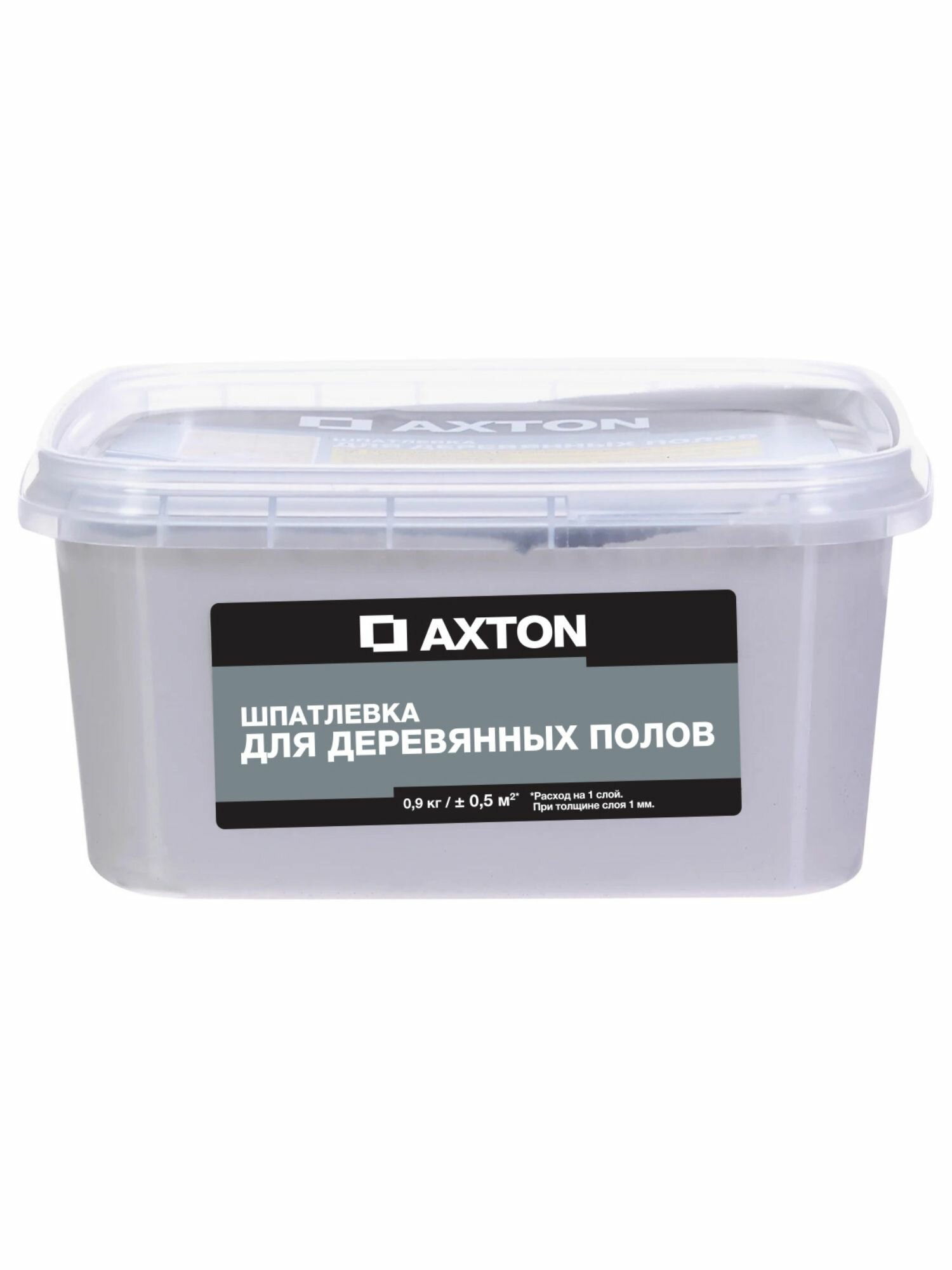 Шпатлёвка Axton для деревянных полов 0.9 кг тач