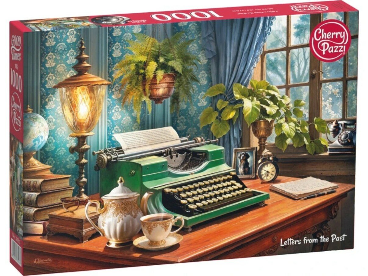 Пазл для взрослых Cherry Pazzi 1000 деталей, элементов: Письма из прошлого