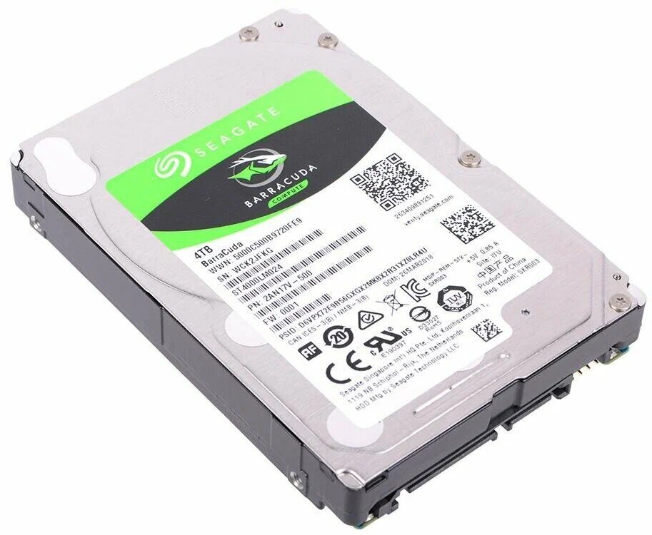 Жесткий диск Seagate ST4000NM002A 3.5" SATA 4Tb 7.2К аналог ST4000NM000B