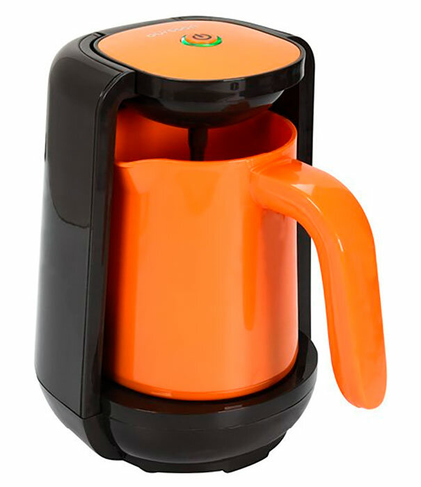 Кофеварка для приготовления турецкого кофе (электрическая турка) Oursson TC0250/OR (Оранжевый)